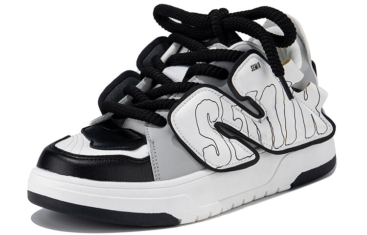 Кеды, скейтборд обувь женская низкая Белый Серый Черный Semir
Кеды, скейтборд обувь женская низкая Белый Серый Черный Semir