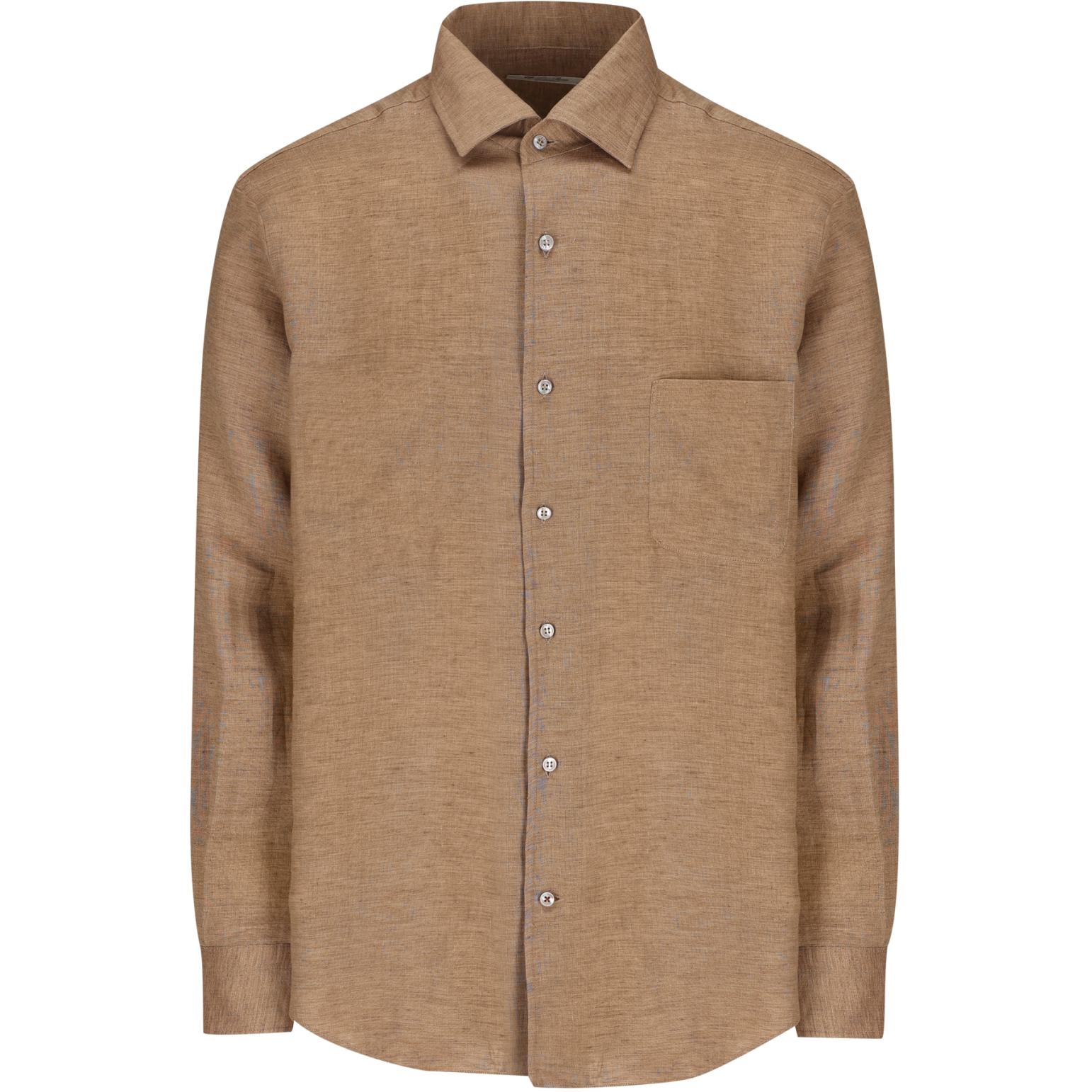 Андре рубашка на пуговицах Loro Piana, коричневый
Андре рубашка на пуговицах Loro Piana, коричневый