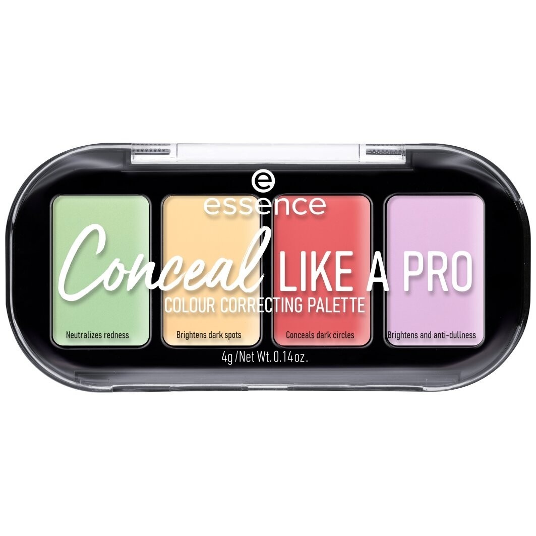 Корректор conceal like a pro colour correcting palette Essence, вес 4 гр.
Корректор conceal like a pro colour correcting palette Essence, вес 4 гр.