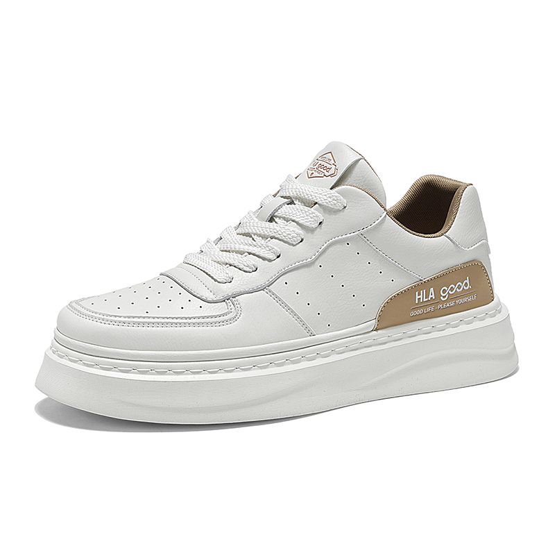 HLA Мужские скейтерские кроссовки низкие бело-черные, бело-абрикосовые, цвет White Apricot
HLA Мужские скейтерские кроссовки низкие бело-черные, бело-абрикосовые, цвет White Apricot