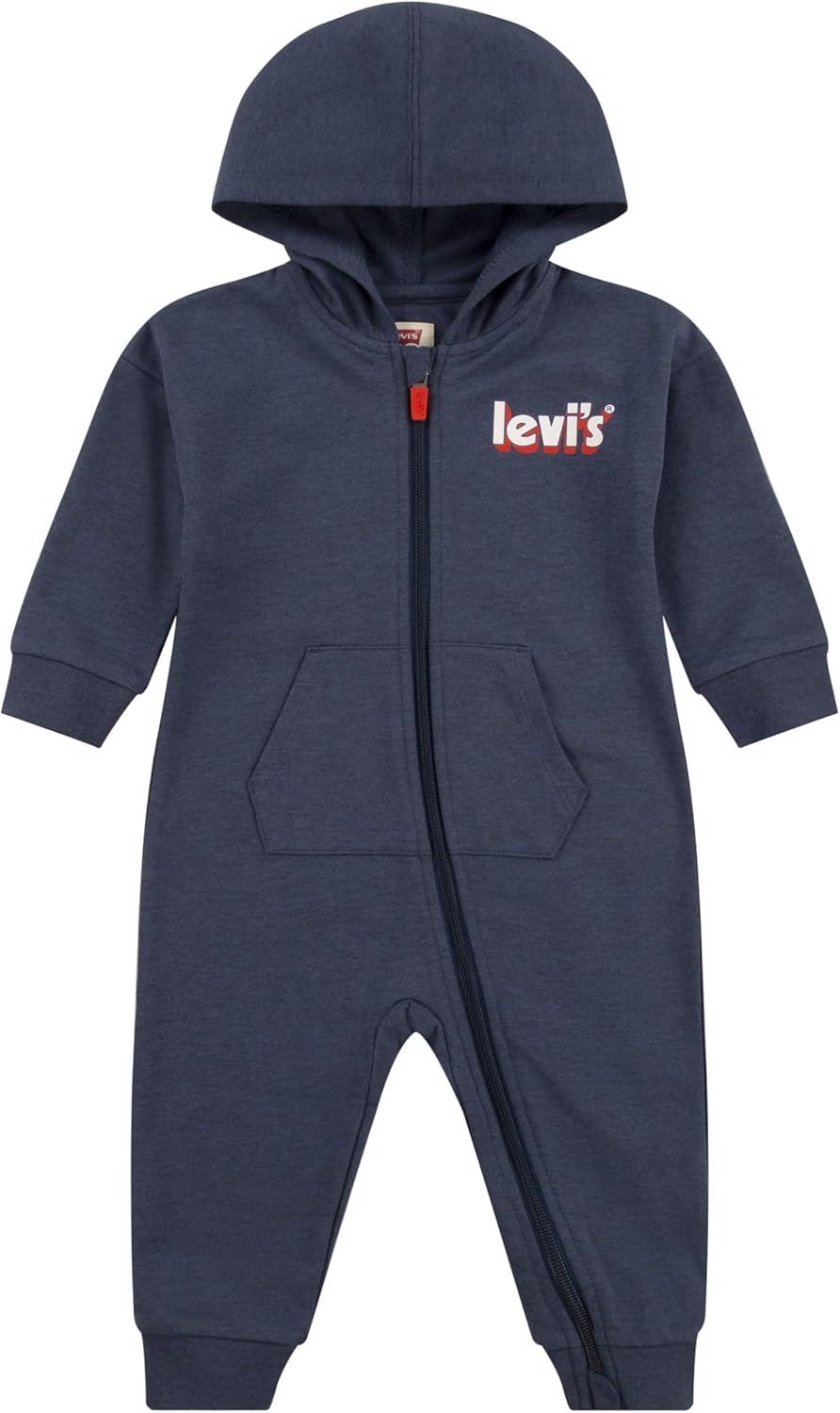 Комбинезон Levi's унисекс для малышей с длинными рукавами и капюшоном, Estate Blue Heather
Комбинезон Levi's унисекс для малышей с длинными рукавами и капюшоном, Estate Blue Heather