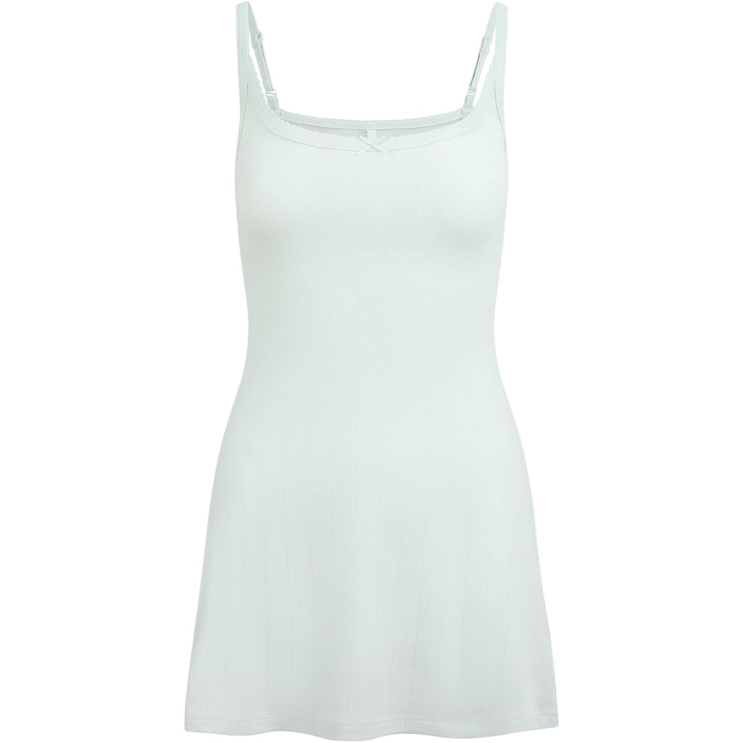 SS25 Drop Needle Pointelle Cami мини-платье Слип-платье Women's FROST/Frost Skims, Frost/Frost
SS25 Drop Needle Pointelle Cami мини-платье Слип-платье Women's FROST/Frost Skims, Frost/Frost