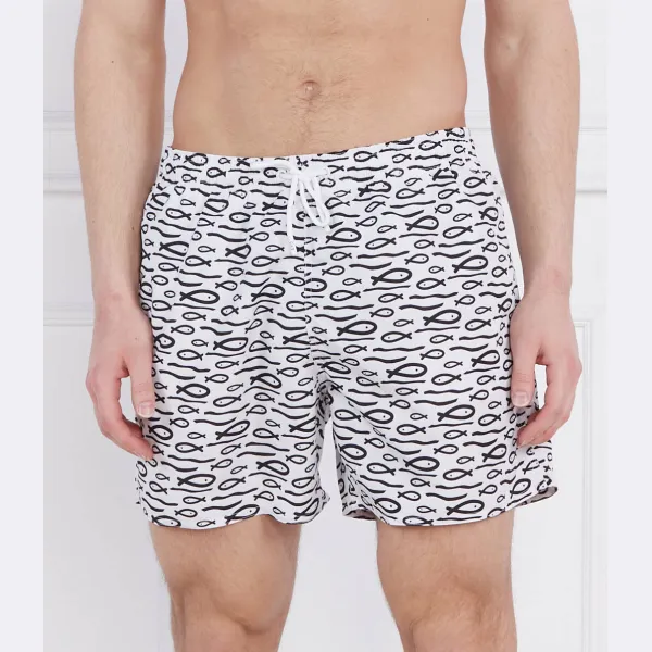 Купальные шорты стандартного кроя Ea7, белый
Купальные шорты стандартного кроя Ea7, белый