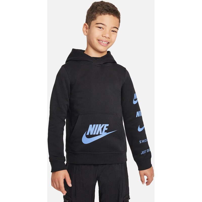 Hooded sweatshirt b nsw si flc po hoodie bb Nike, черный
Hooded sweatshirt b nsw si flc po hoodie bb Nike, черный