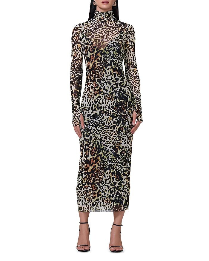 Сетчатое облегающее платье AFRM Shailene, коричневый/бежевый
Сетчатое облегающее платье AFRM Shailene, коричневый/бежевый