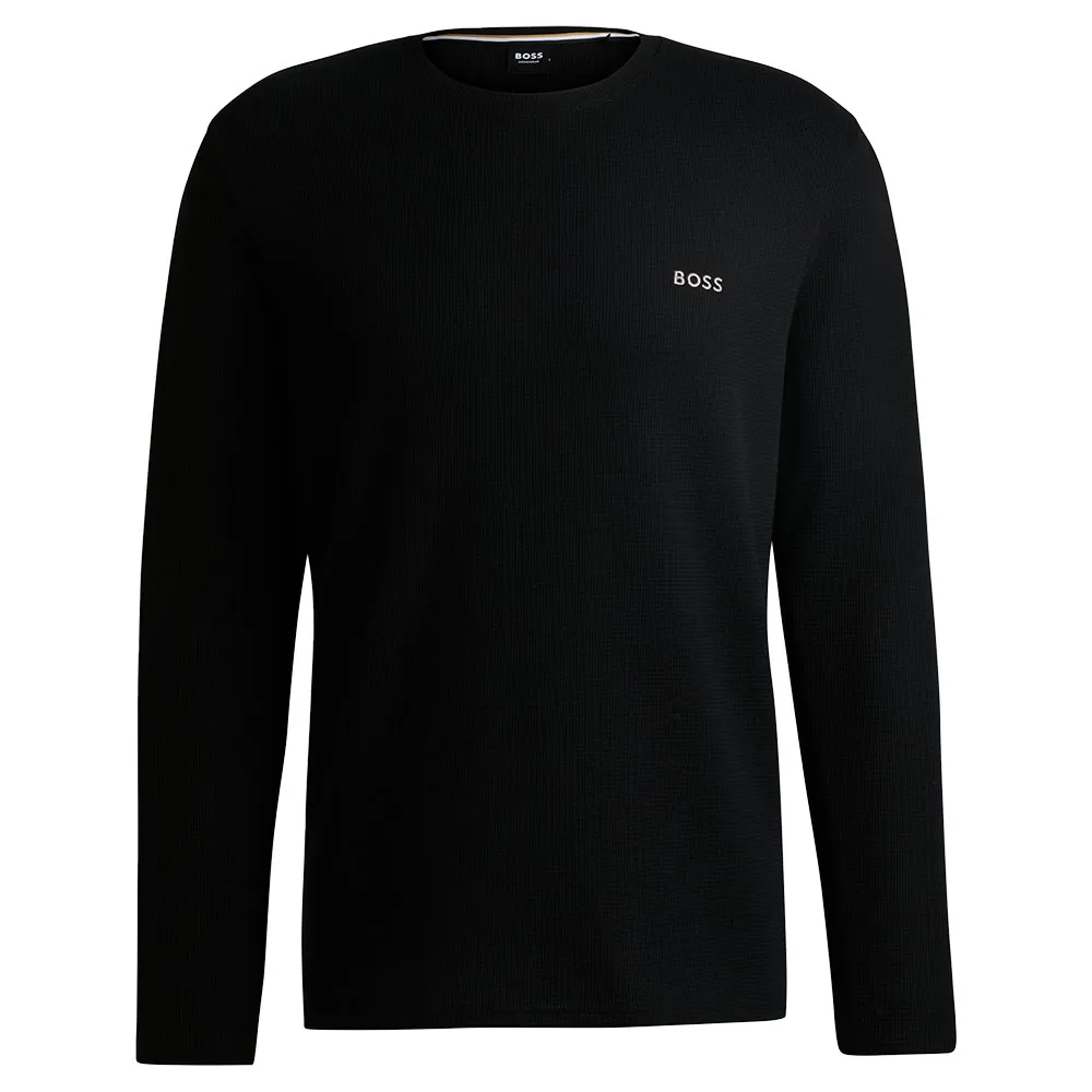 Пижамная футболка BOSS Waffle 10269584, черный
Пижамная футболка BOSS Waffle 10269584, черный