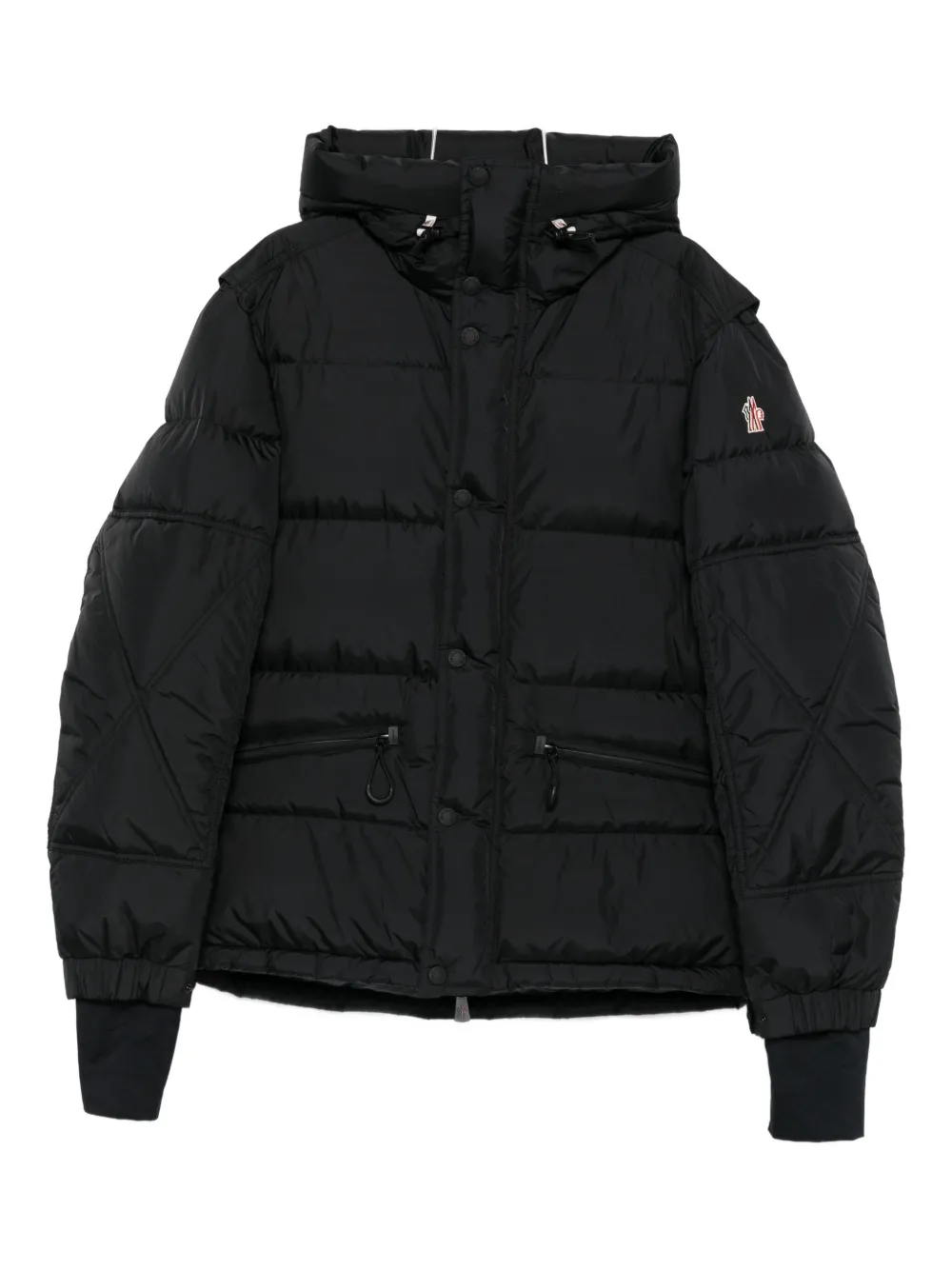 Стеганая куртка с капюшоном Moncler, черный
Стеганая куртка с капюшоном Moncler, черный