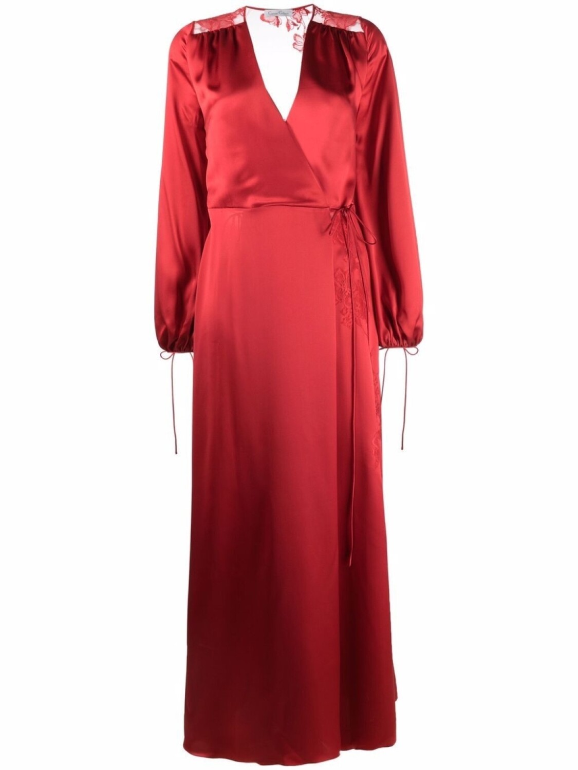 Carine Gilson ночная сорочка с цветочным декором, красный
Carine Gilson ночная сорочка с цветочным декором, красный