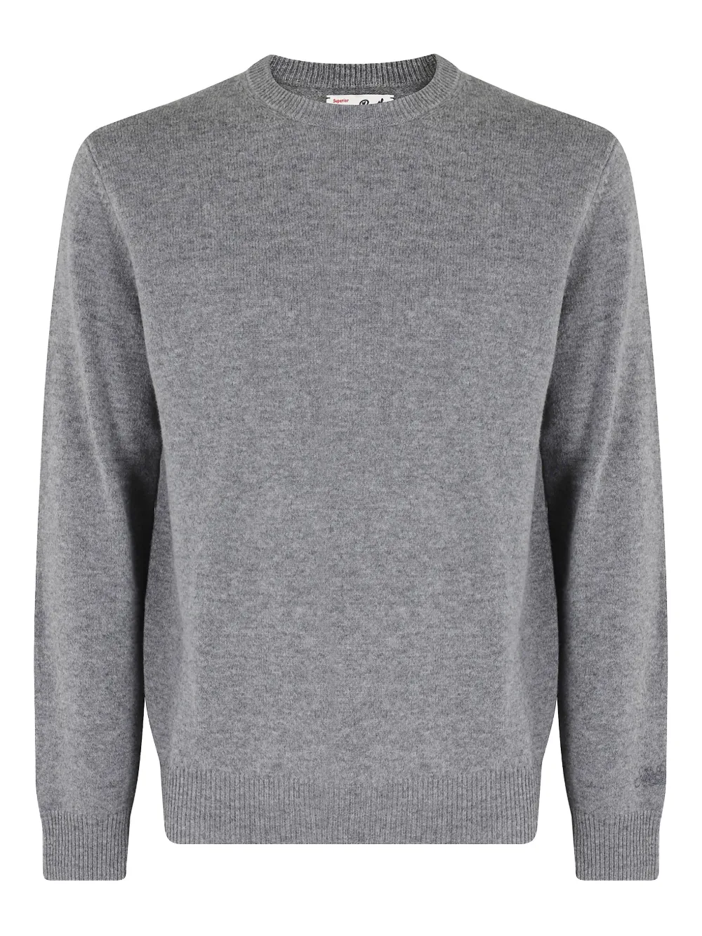 Свитер с круглым вырезом Regent Mc2 Saint Barth, серый 
Свитер с круглым вырезом Regent Mc2 Saint Barth, серый