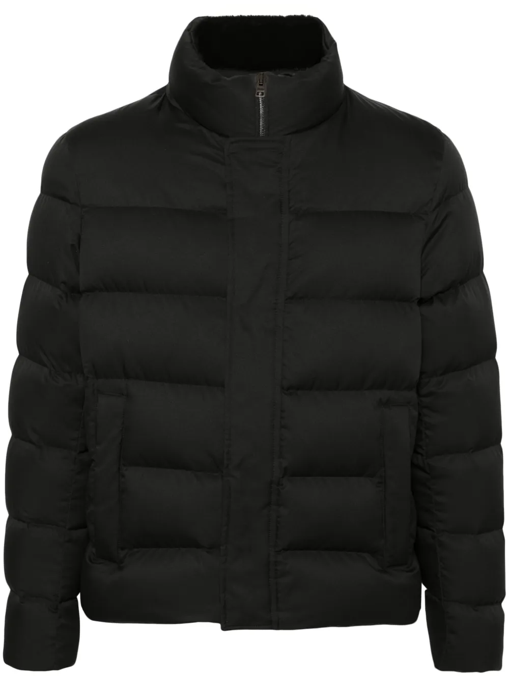 Бомбер с искусственным мехом Herno, черный
Бомбер с искусственным мехом Herno, черный