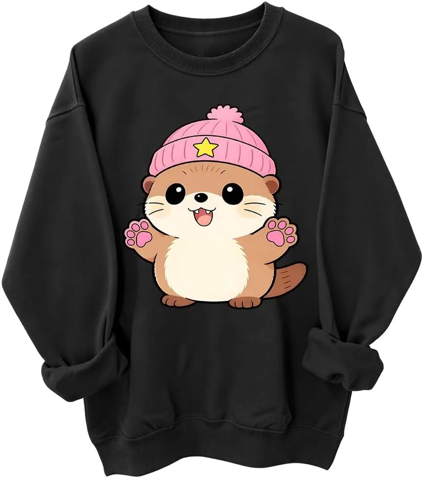 Толстовка с капюшоном Otter Wearing Beanie woati
Толстовка с капюшоном Otter Wearing Beanie woati