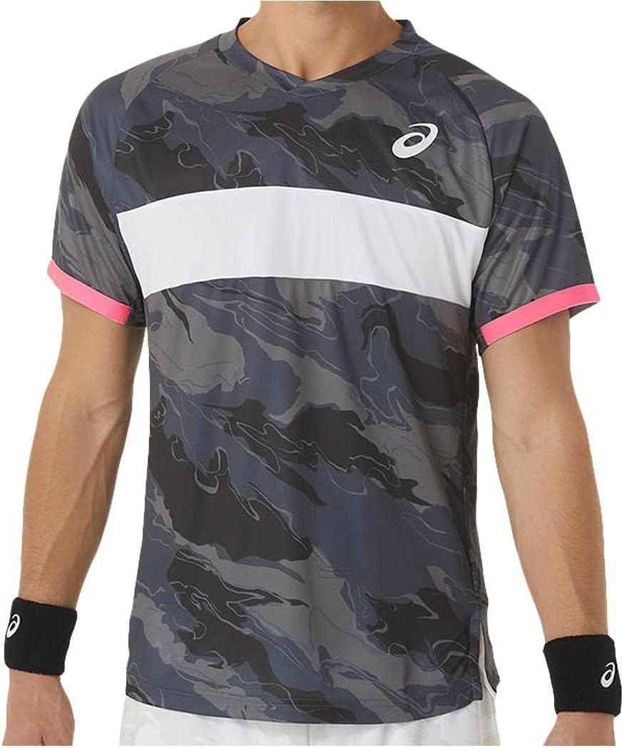 Мужская футболка ASICS 2041A245 Cool MATCH с коротким рукавом и графическим принтом, теннисная форма, серый
Мужская футболка ASICS 2041A245 Cool MATCH с коротким рукавом и графическим принтом, теннисная форма, серый