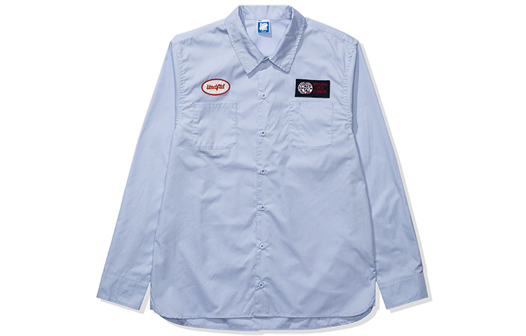 Рубашка унисекс UNDEFEATED, светло-голубой
Рубашка унисекс UNDEFEATED, светло-голубой