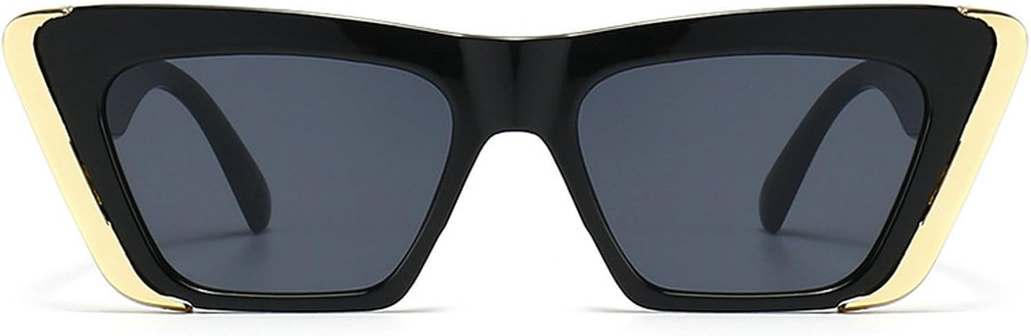 Модные солнцезащитные очки для женщин в стиле ретро, большие квадратные солнцезащитные очки «кошачий глаз» с защитой от УФ-излучения, в стиле 80-х и 90-х mincl, Black
Модные солнцезащитные очки для женщин в стиле ретро, большие квадратные солнцезащитные очки «кошачий глаз» с защитой от УФ-излучения, в стиле 80-х и 90-х mincl, Black