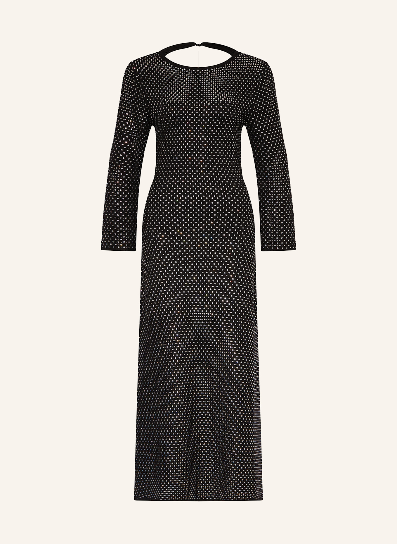 Вязаное платье с вырезом и драгоценными камнями Maje, черный
Вязаное платье с вырезом и драгоценными камнями Maje, черный