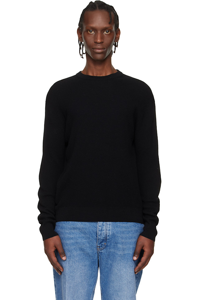 Вязаный свитер «Портленд» Studio Nicholson, черный
Вязаный свитер «Портленд» Studio Nicholson, черный