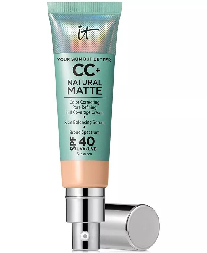 CC+ Крем-матовая основа SPF 40 It Cosmetics, цвет Light Cool
CC+ Крем-матовая основа SPF 40 It Cosmetics, цвет Light Cool