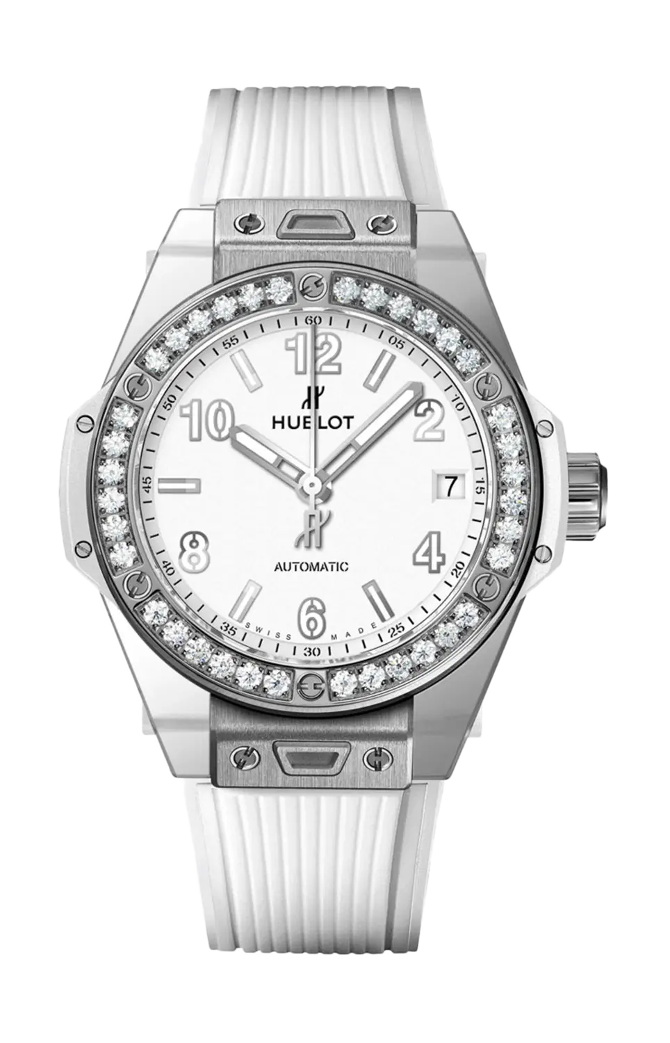Часы one click steel white diamonds Hublot
Часы one click steel white diamonds Hublot
