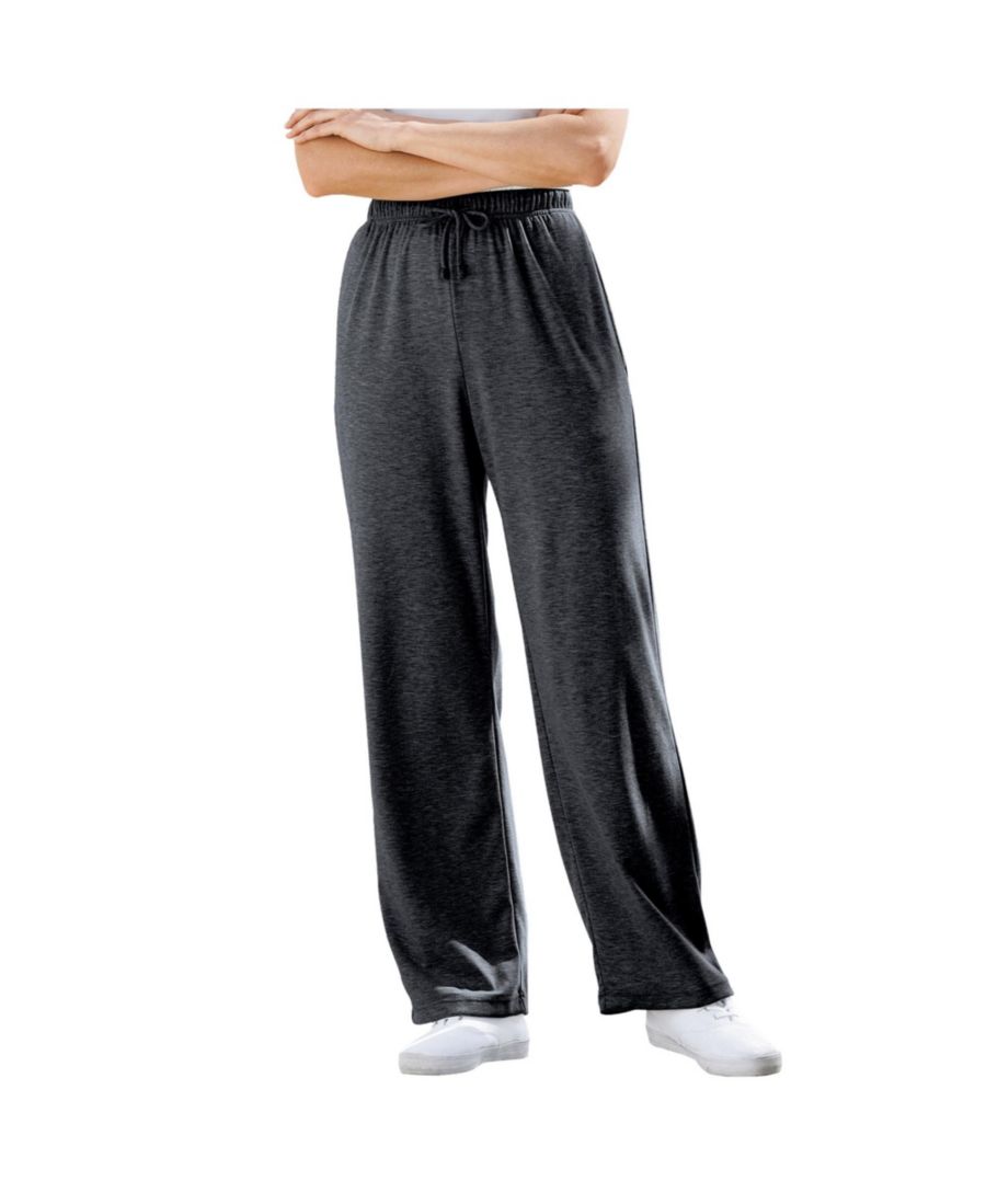 Спортивные трикотажные брюки прямого кроя больших размеров от Bel Size Within Woman Within, Heather charcoal
Спортивные трикотажные брюки прямого кроя больших размеров от Bel Size Within Woman Within, Heather charcoal