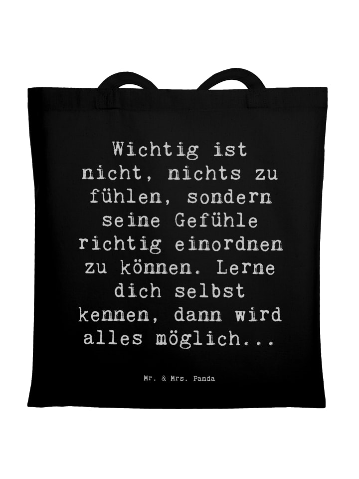 Mr. & Mrs. Panda Сумка-шоппер с надписью, выражающей эмоции, мудрость... черного цвета
Mr. & Mrs. Panda Сумка-шоппер с надписью, выражающей эмоции, мудрость... черного цвета