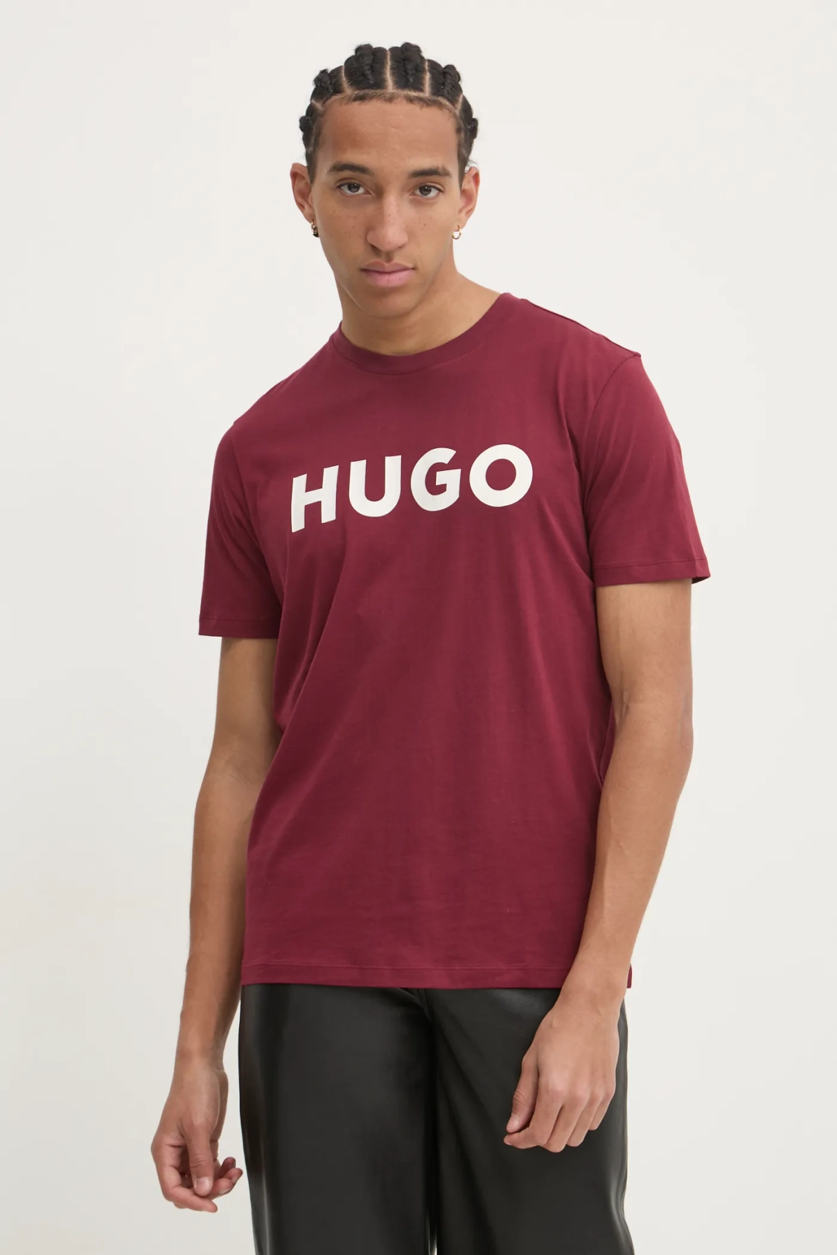 Хлопковая футболка HUGO, красный
Хлопковая футболка HUGO, красный