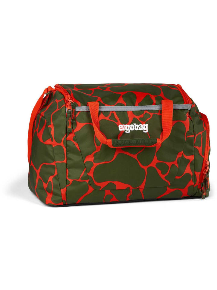 Ergobag Спортивная сумка с изображением огнедышащего медведя зеленого цвета
Ergobag Спортивная сумка с изображением огнедышащего медведя зеленого цвета