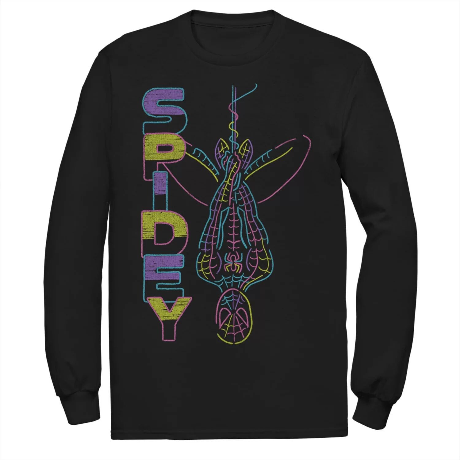 Мужская футболка Marvel Spider-Man Spidey с неоновой линией рисунка
Мужская футболка Marvel Spider-Man Spidey с неоновой линией рисунка