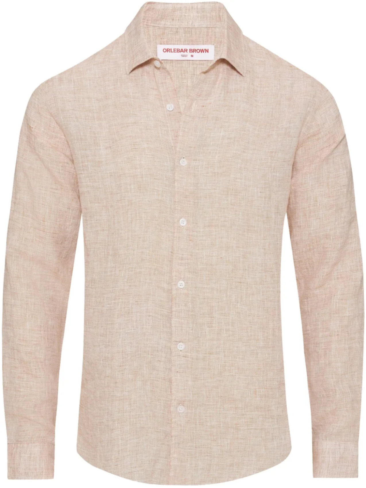 Orlebar Brown рубашка Giles, нейтральный 
Orlebar Brown рубашка Giles, нейтральный