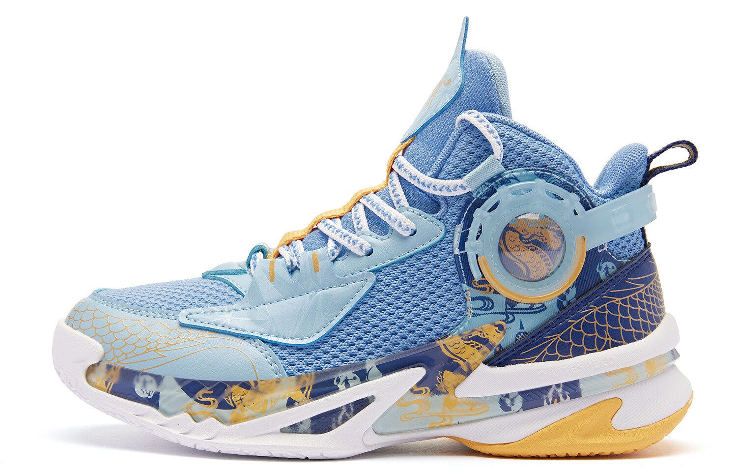 Детские баскетбольные кроссовки GS Mid-top Rhythm Blue/Crescent Blue Qiaodan, синий
Детские баскетбольные кроссовки GS Mid-top Rhythm Blue/Crescent Blue Qiaodan, синий