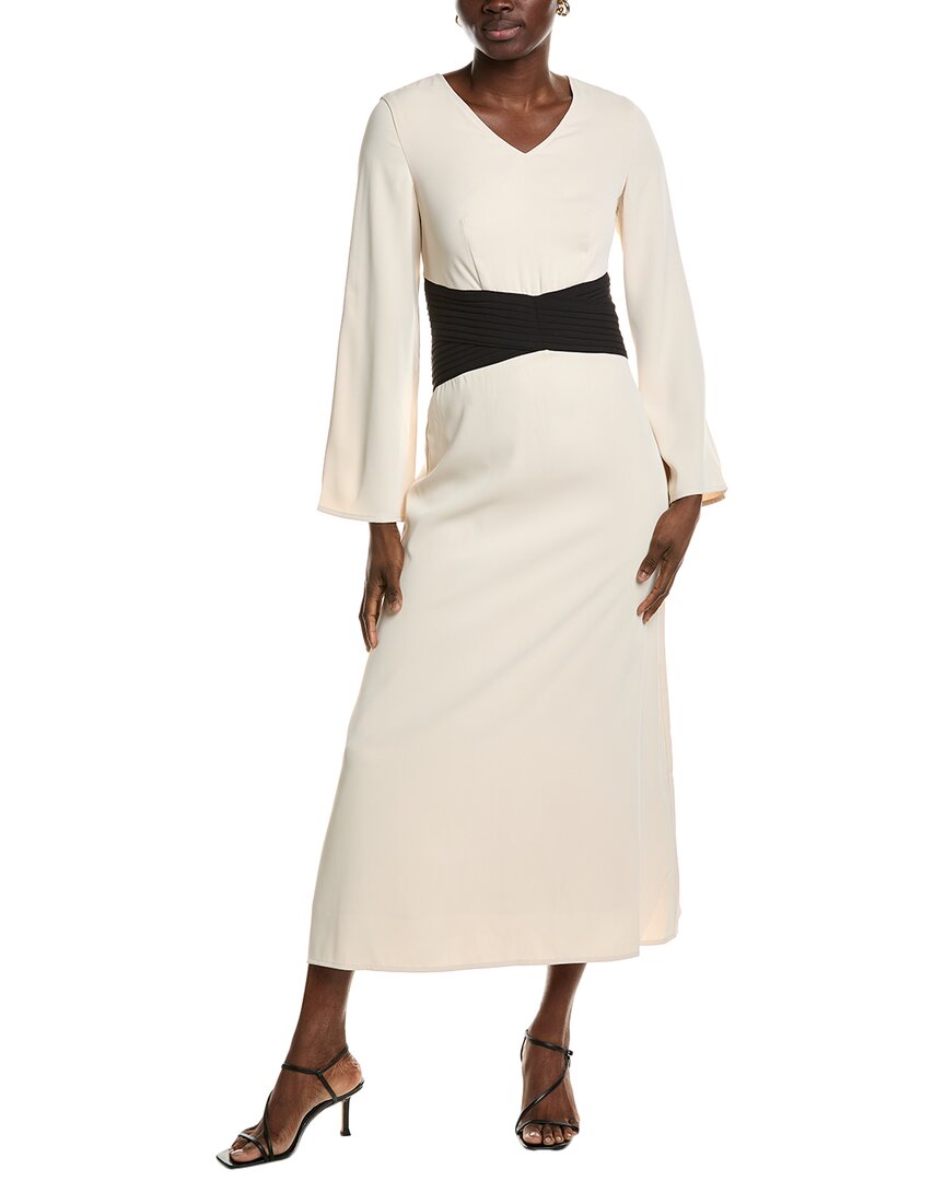 Pascale La Mode Плиссированное платье миди с поясом на талии, бежевый
Pascale La Mode Плиссированное платье миди с поясом на талии, бежевый