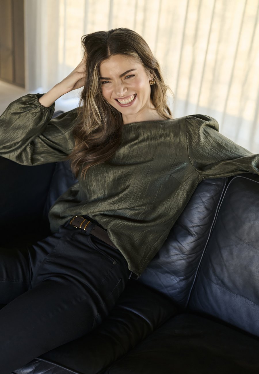 Блуза Kaffe KArizz Blouse, Ivy Green/Green
Блуза Kaffe KArizz Blouse, Ivy Green/Green