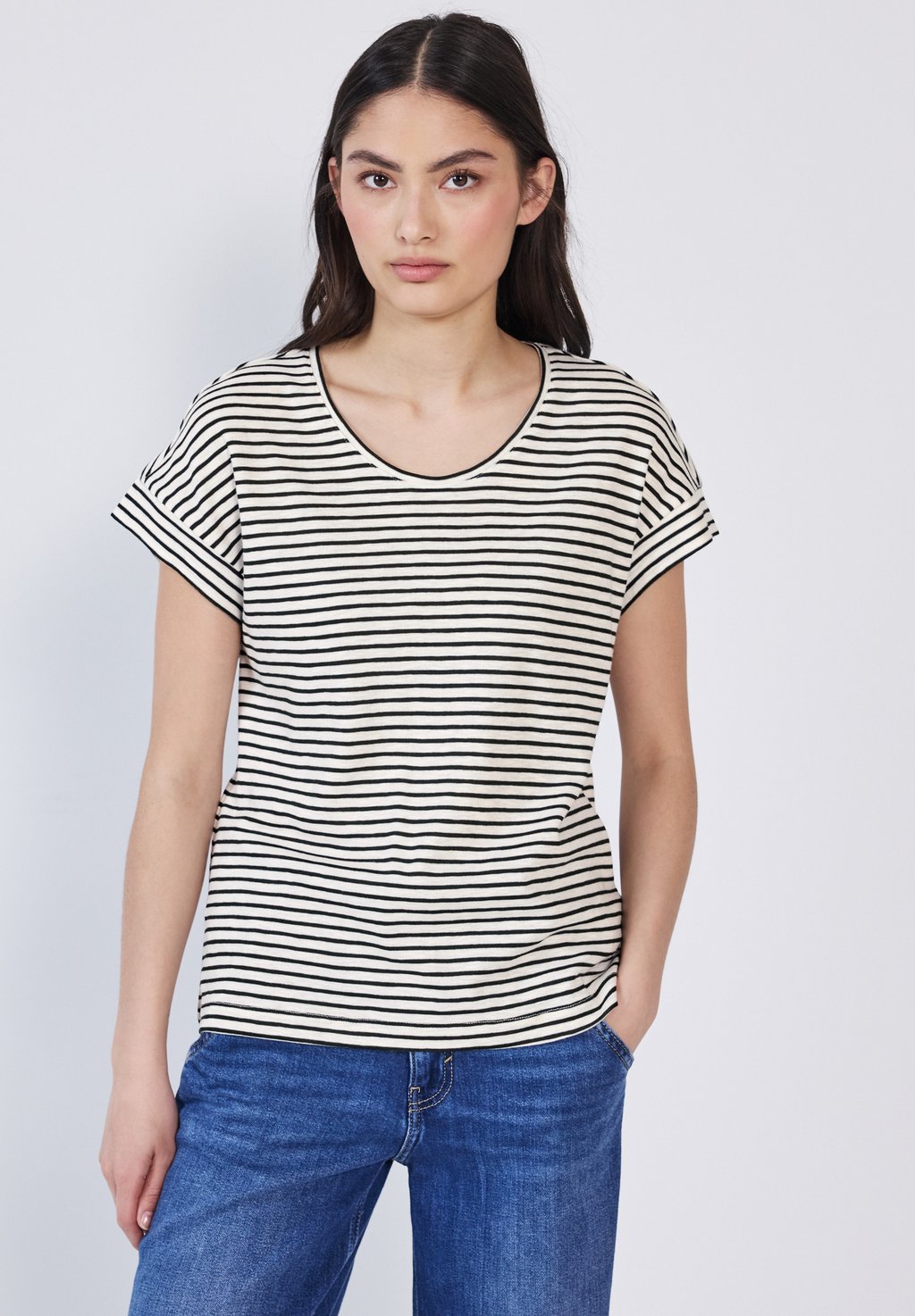 Футболка с принтом Street One Studio, цвет Grün 
Футболка с принтом Street One Studio, цвет Grün