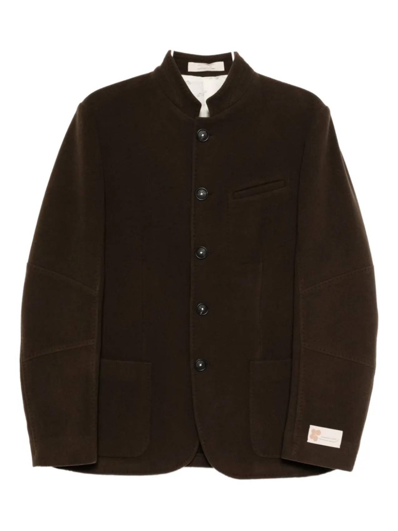 Однобортный пиджак из шерсти Massimo Alba, коричневый
Однобортный пиджак из шерсти Massimo Alba, коричневый