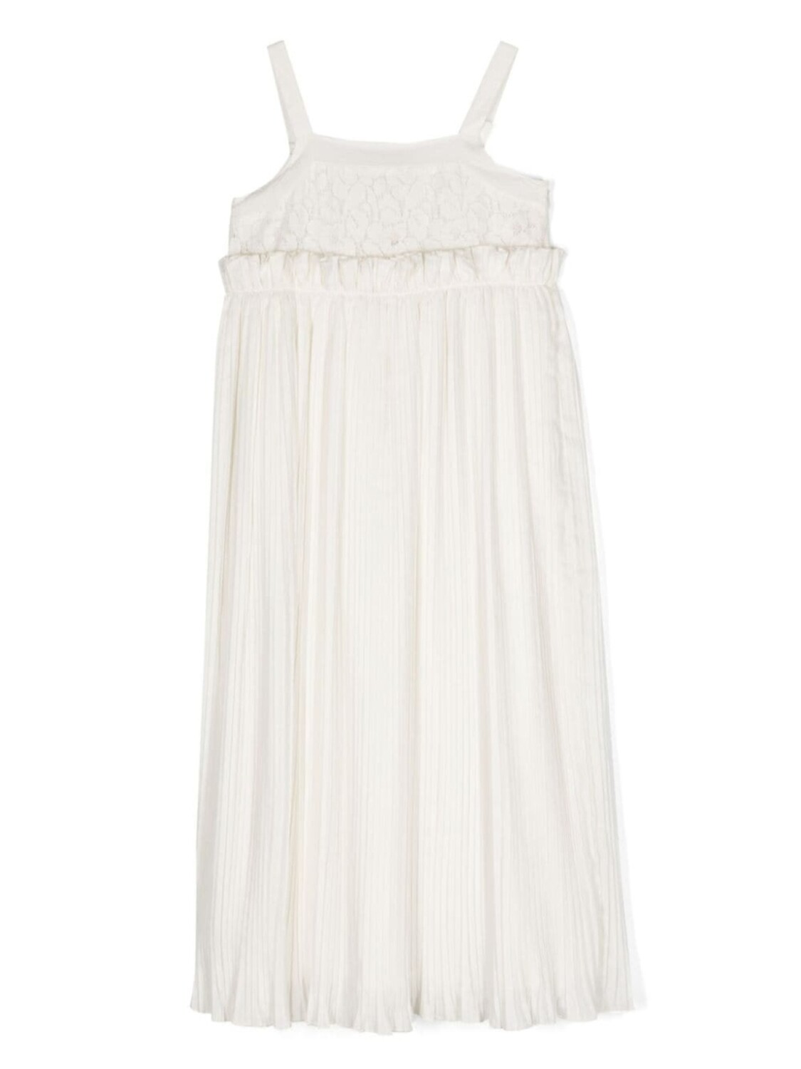 TWINSET Kids плиссированное платье миди без рукавов, нейтральный цвет
TWINSET Kids плиссированное платье миди без рукавов, нейтральный цвет