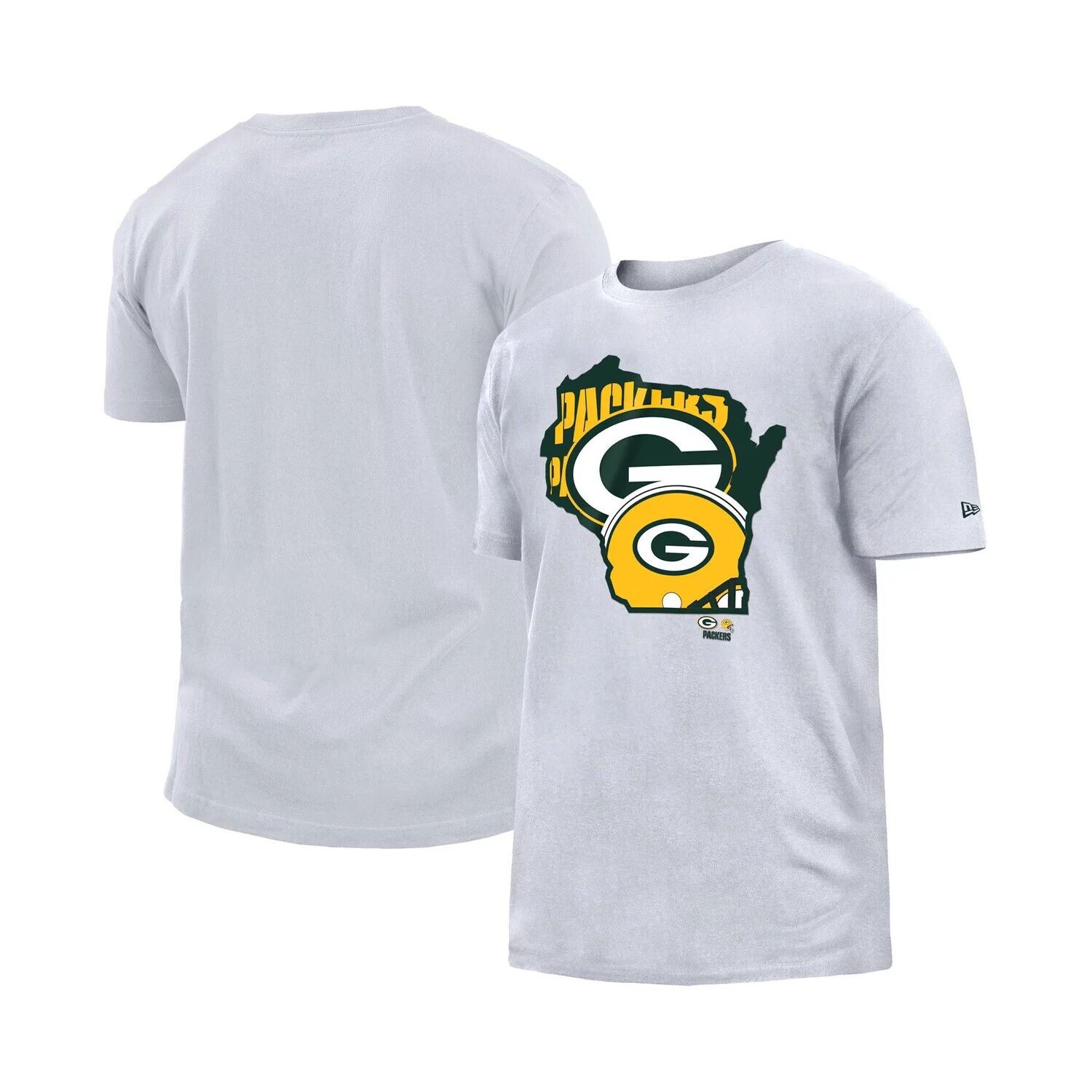 Мужская белая футболка Green Bay Packers Gameday State New Era, Белый, Мужская белая футболка Green Bay Packers Gameday State New Era
Мужская белая футболка Green Bay Packers Gameday State New Era, Белый, Мужская белая футболка Green Bay Packers Gameday State New Era