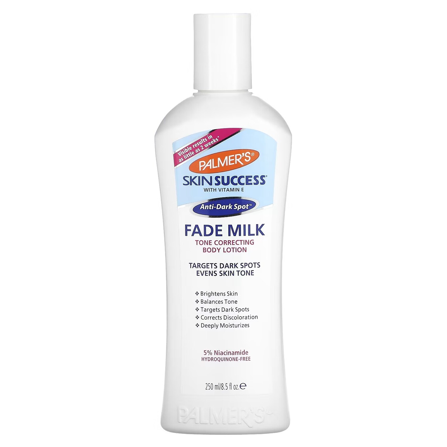 Palmers Skin Success с витамином Е Fade Milk, корректирующий тон лосьона для тела, 8,5 жидких унций (250 мл)
Palmers Skin Success с витамином Е Fade Milk, корректирующий тон лосьона для тела, 8,5 жидких унций (250 мл)