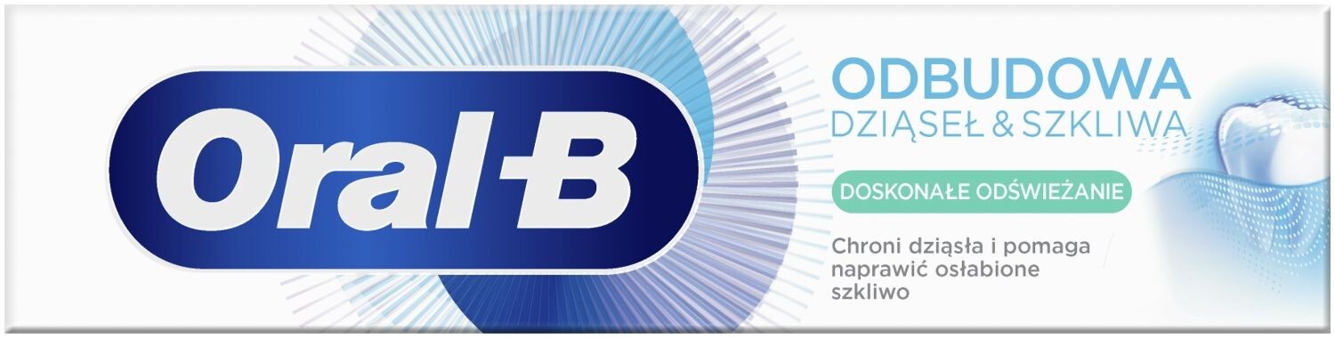 Oral-B Gum & Enamel Repair Extra Fresh Зубная паста, 75 ml
Oral-B Gum & Enamel Repair Extra Fresh Зубная паста, 75 ml