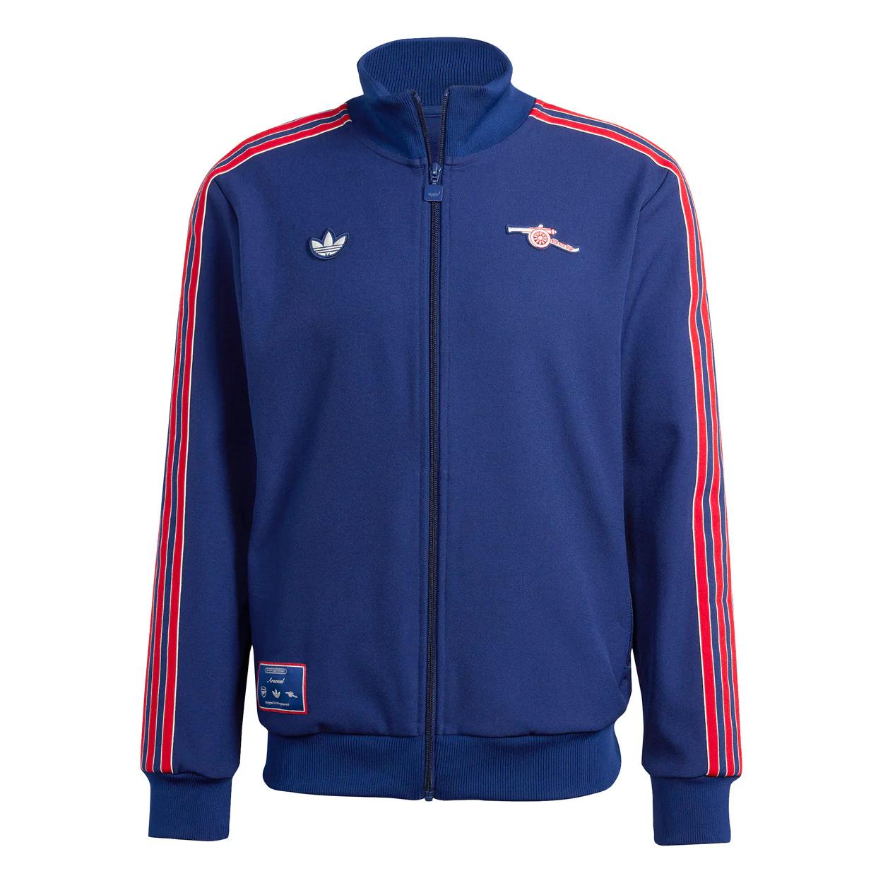 Adidas With AdiClub Arsenal Terrace Icons Track Top, Blue
Adidas With AdiClub Arsenal Terrace Icons Track Top, Blue