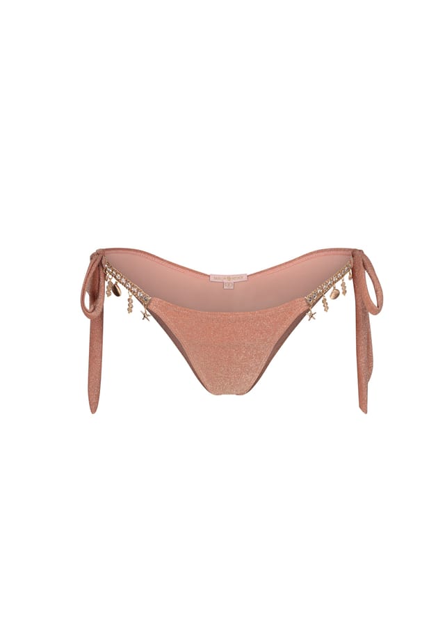 Плавки бикини Lumiere Seychelles с блестками и подвесками Moda Minx, оранжевый
Плавки бикини Lumiere Seychelles с блестками и подвесками Moda Minx, оранжевый