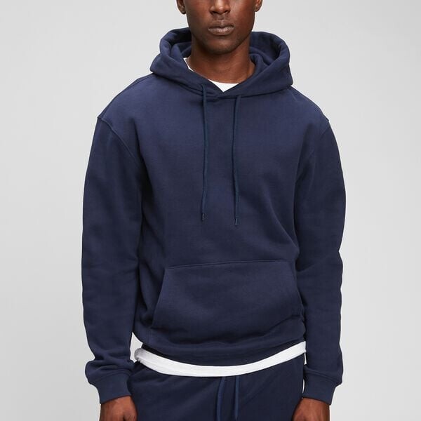 Однотонная толстовка с капюшоном Gap, синий
Однотонная толстовка с капюшоном Gap, синий