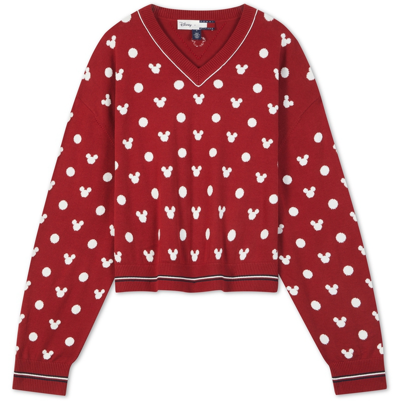Tommy Hilfiger Disney x Disney совместная серия вязаный свитер женский красный принт
Tommy Hilfiger Disney x Disney совместная серия вязаный свитер женский красный принт