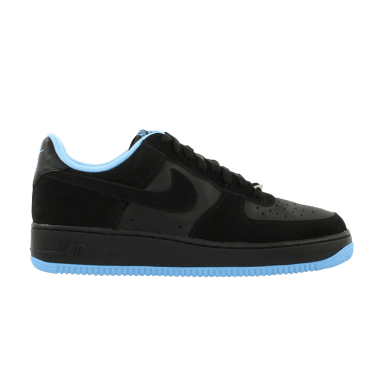 Кроссовки Nike Air Force 1 Low 'Black University Blue', черный
Кроссовки Nike Air Force 1 Low 'Black University Blue', черный