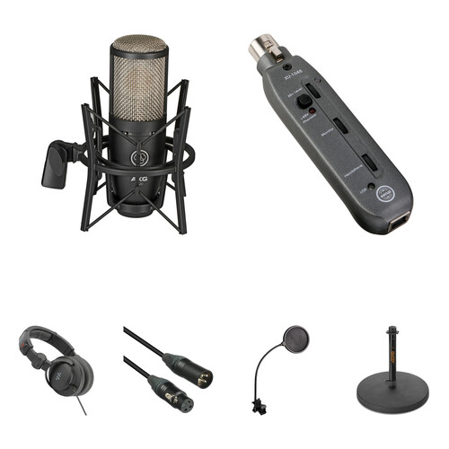 Комплект для микрофона и записи AKG Perception P220 Essentials
Комплект для микрофона и записи AKG Perception P220 Essentials