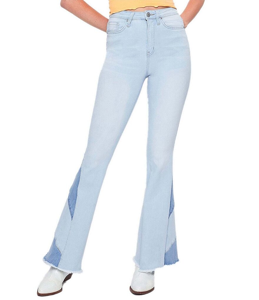 YMI Jeanswear Расклешенные джинсы с высокой посадкой и боковыми вставками, синий
YMI Jeanswear Расклешенные джинсы с высокой посадкой и боковыми вставками, синий