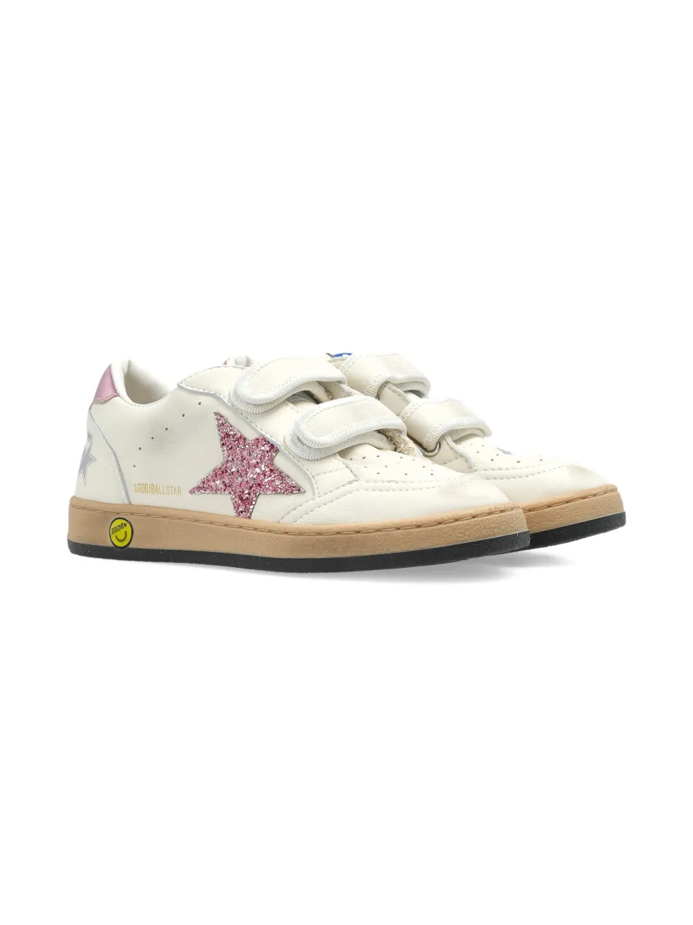 Кеды Ball Star Strap с блестящими деталями Golden Goose Kids, белый
Кеды Ball Star Strap с блестящими деталями Golden Goose Kids, белый