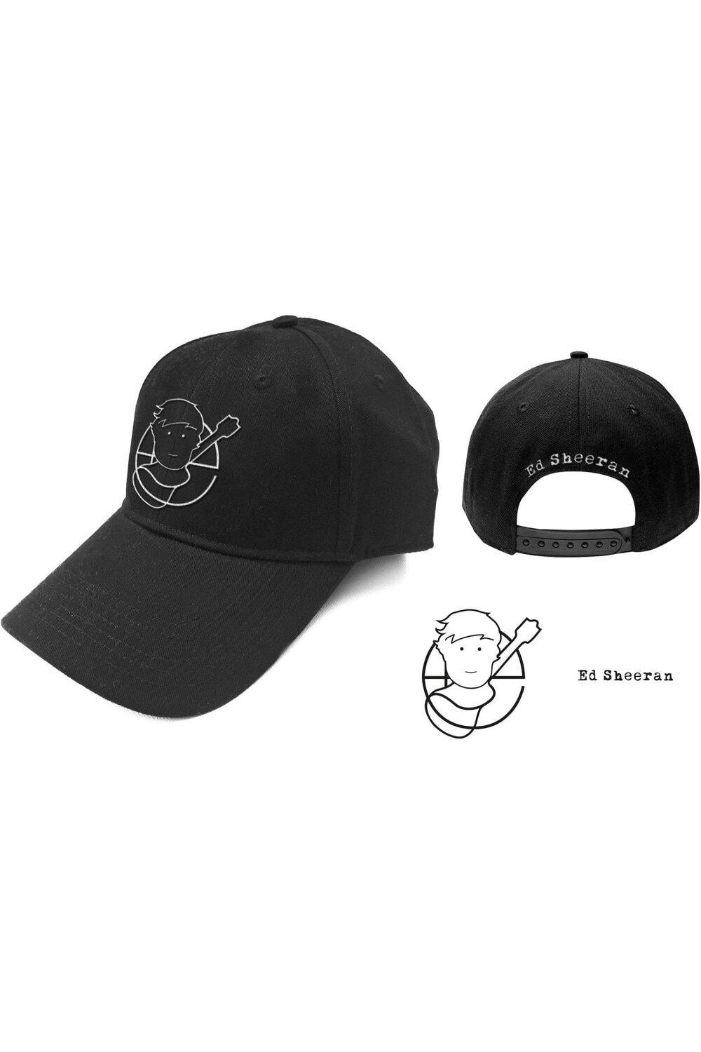 Пиктограмма Бейсболка Ed Sheeran, черный
Пиктограмма Бейсболка Ed Sheeran, черный
