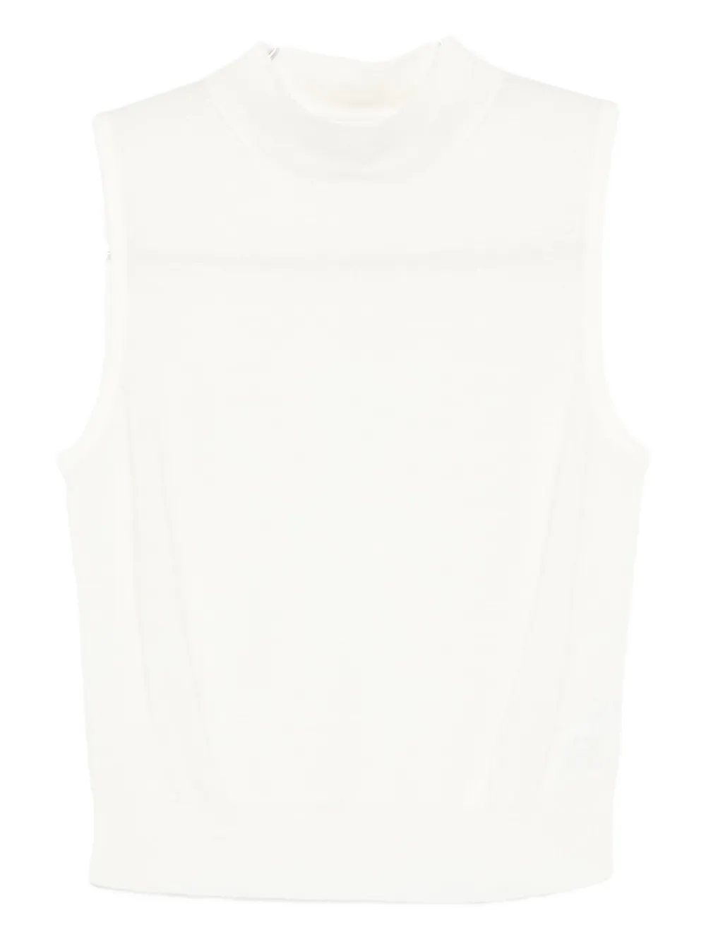 Топ с воротником-стойкой Vince, белый
Топ с воротником-стойкой Vince, белый