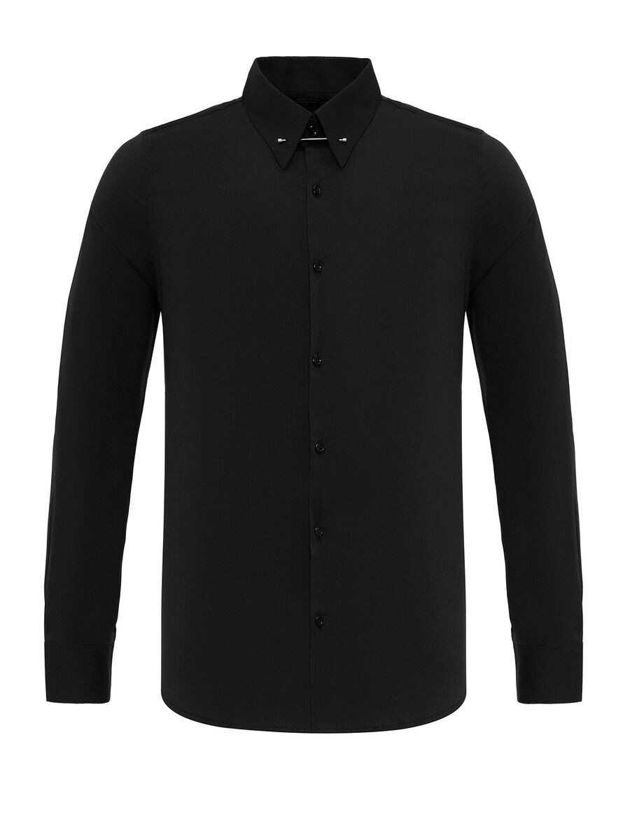 Приталенная рубашка на пуговицах Antioch, черный
Приталенная рубашка на пуговицах Antioch, черный