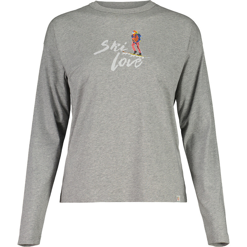 Женская Скина М Длинный рукав Maloja, серый 
Женская Скина М Длинный рукав Maloja, серый