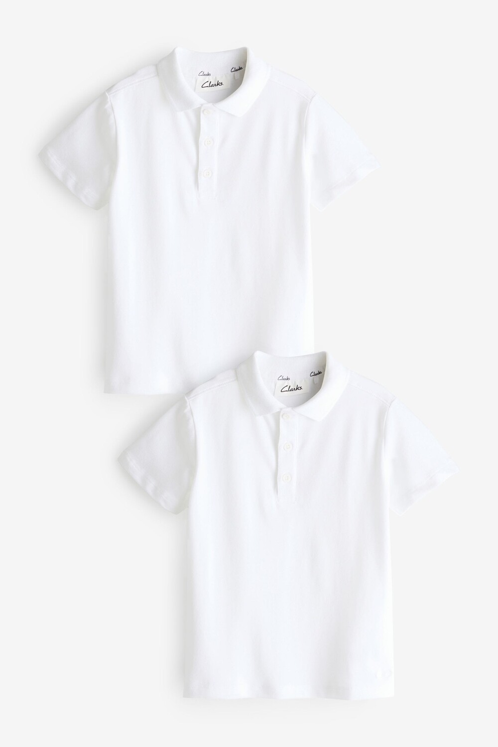 Рубашки-Поло с короткими рукавами для мальчиков 2 шт Clarks, белый
Рубашки-Поло с короткими рукавами для мальчиков 2 шт Clarks, белый